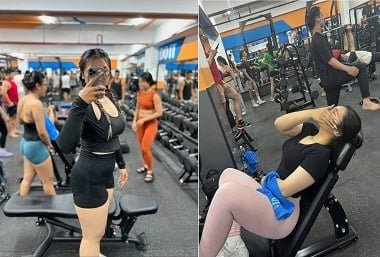 Phang nhau sướng sướng với cô gái tập gym