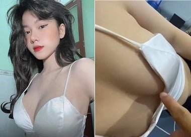 Em gái dễ thương bị móc vú ngất ngây