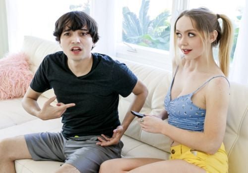 Em trai tuổi mới trưởng thành được chị gái nứng lồn cho đụ