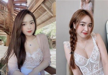 Hot girl Phương Anh show hàng đầy đủ không che