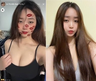 TikToker Lò Thị Mẫn Nghi khoe ảnh 18+ với bướm xinh và phun nước