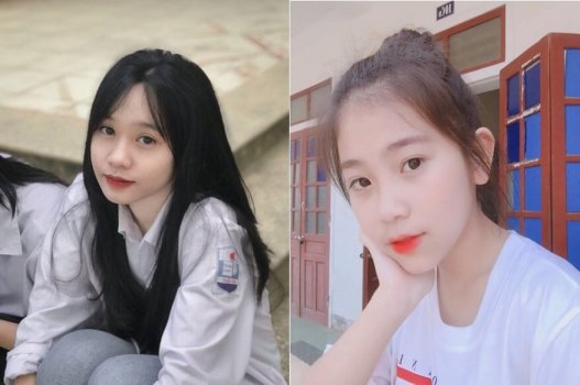 Bắt bướm khiến cô bé học sinh hưng phấn