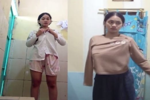 Nữ sinh phấn khích khi được quay video nhạy cảm