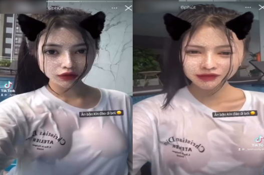 Video nóng Uyên với vòng 1 nóng bỏng